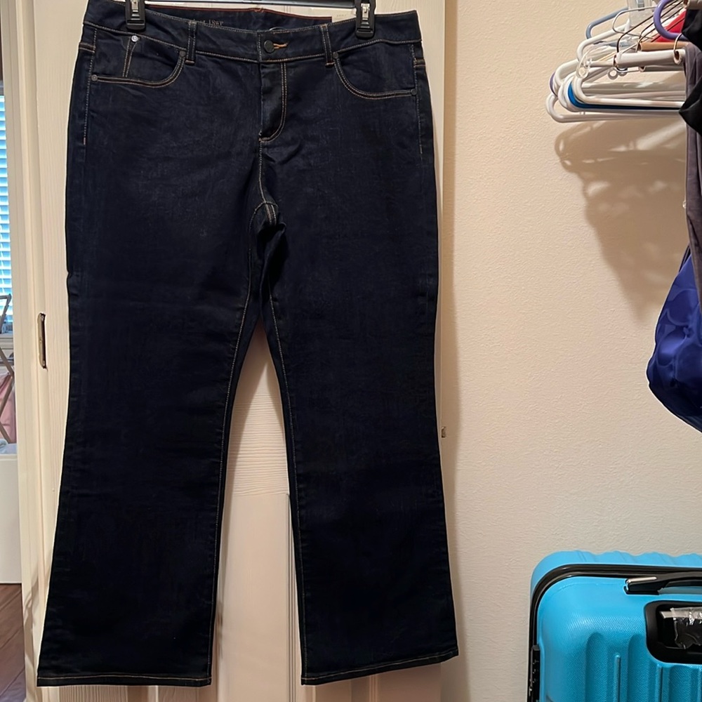 Talbott Signature bootcut jeans, Indigo